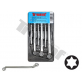 Torx silmusvõtmete komplekt (E6-E24) E-profiil