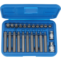 TORX otsikute komplekt 23-osaline