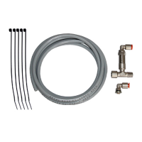 Pneumatic hose kit for pump 23705 without blow gun