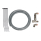 Pneumatic hose kit for pump 23705 without blow gun