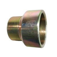 Adaptor 2 1/4"-14UNS(Klann threads)  till 1 ½