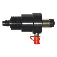 Hydraulic cylinder 85 t punching small stroke 25mm with adjustable press rod M22 spring return