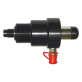 Hydraulic cylinder 85 t punching small stroke 25mm with adjustable press rod M22 spring return