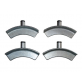 Claws for D150-240mm set of four pcs. for HSC2008