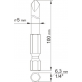 Otsikud tri-wings NR1-NR3 / 1/4 100mm