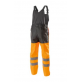 Kõrgnähtavad veekindlad tööpüksid traksidega Volme oranž L(52)