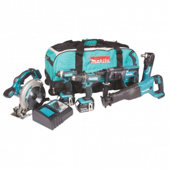 Makita 18V akutööriistade komplekt 3x5.0ah