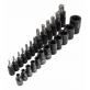 Padrunotsikute komplekt TORX/E-profiil 1/4"+3/8"+1/2", 25-osa