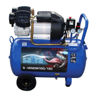 Kompressor 100L, 2.2kW / 230V